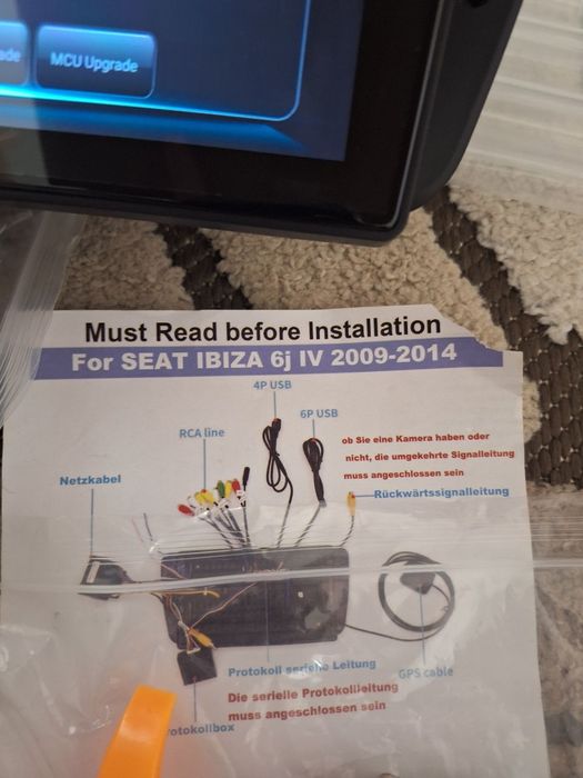 Android магнитола 4/64 ГБ для SEAT Ibiza 6j (2009-2014)