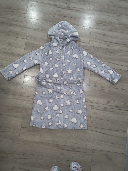 Szlafrok dziewczęcy 140