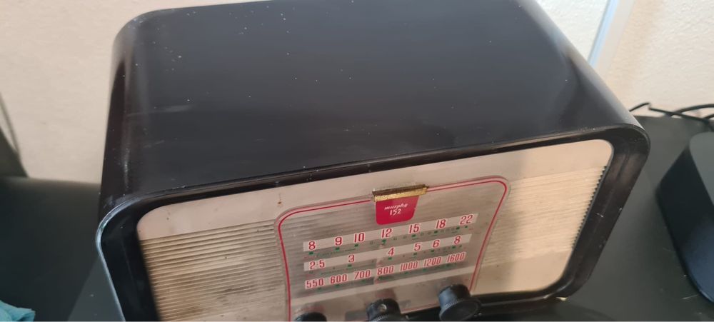 Radio valvulas Murphy antigo !!raro e super lindo