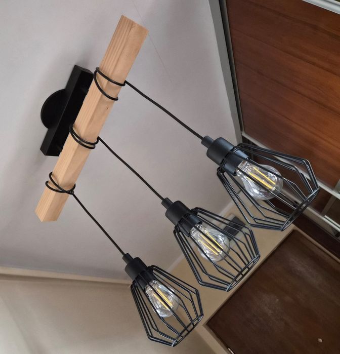 Lampa sufitowa wiszaca loft
