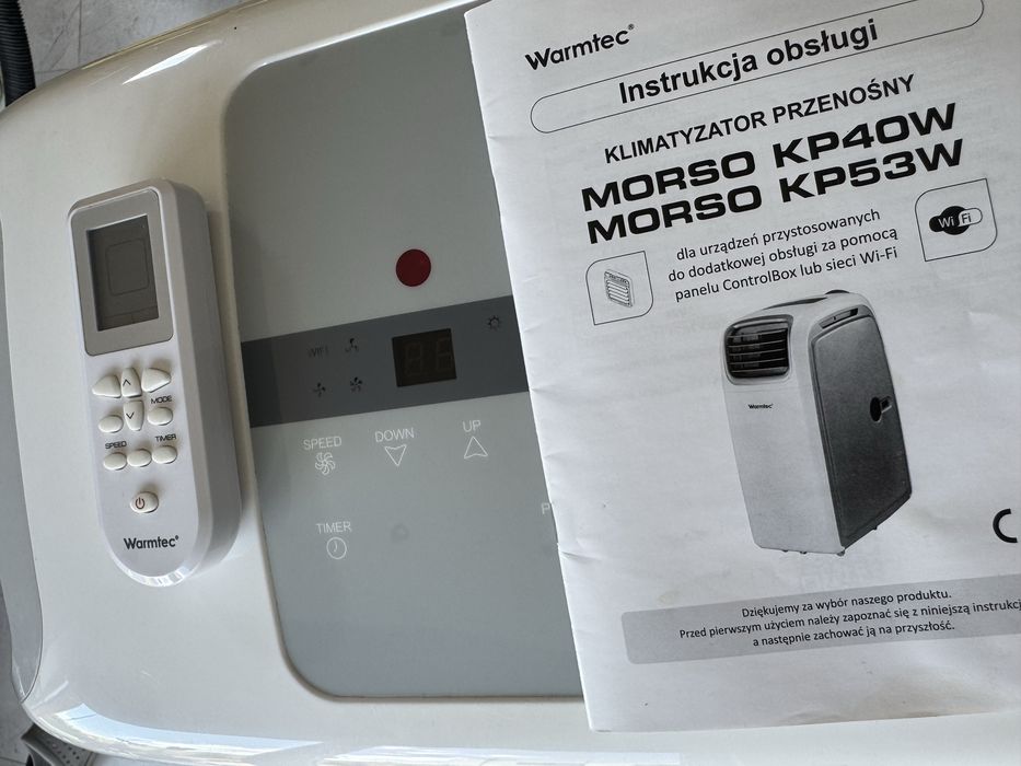 Klimatyzator przenośny Warmtec MORSO KP53W z WiFi
