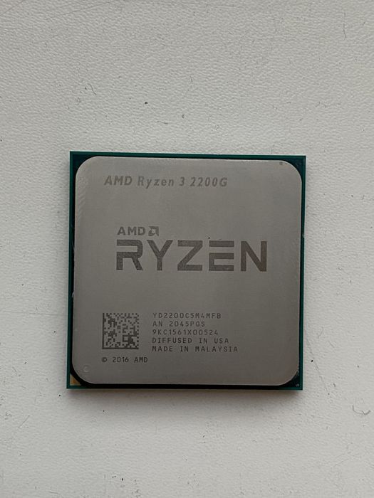 Процесор AMD Ryzen 3 2200g AM4 Амд Райзен+кулер в подарунок