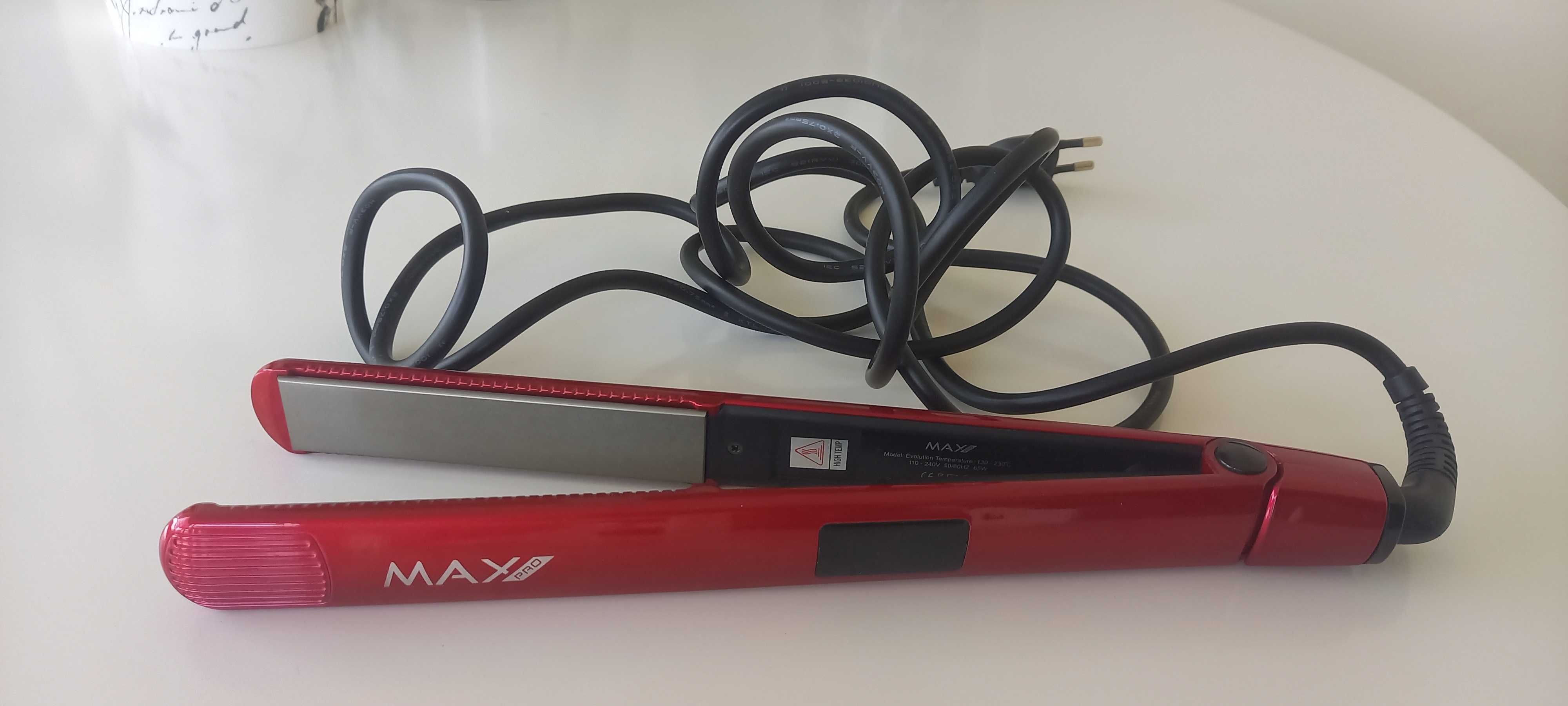 Max pro evolution hair cheap straightener