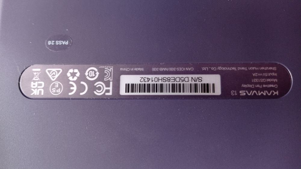 Huion KAMVAS 13 Графический планшет