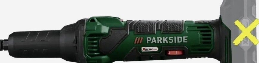 Akumulatorowa szlifierka prosta Parkside PGSA 20V