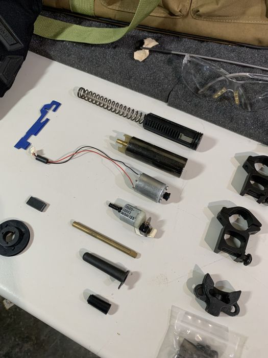 Arma/Réplica Airsoft AEG - G36 /G36K Jing Gong + Vários EXTRAS NOVOS +