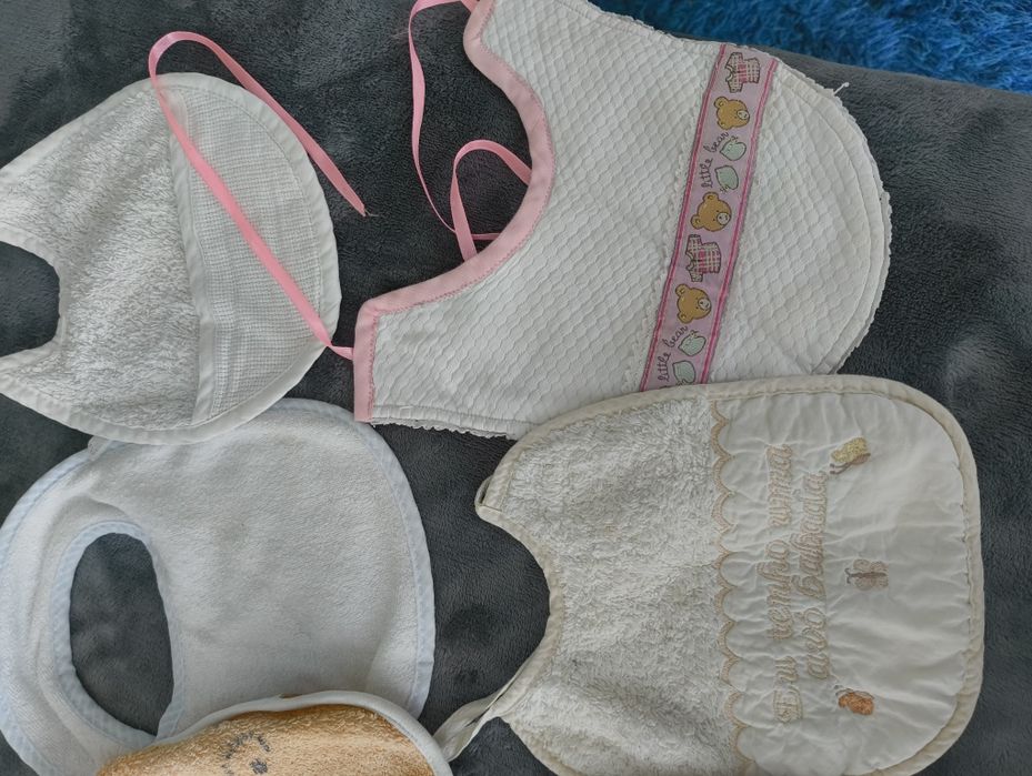 Babetes bebê variadas