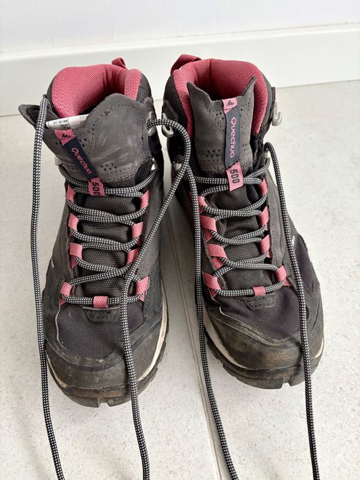 Botas para trilho
