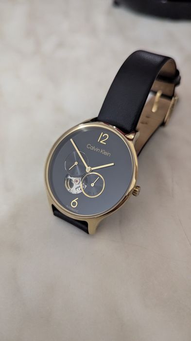 Часы женские Calvin Klein automatic скелетон, годинник жіночий