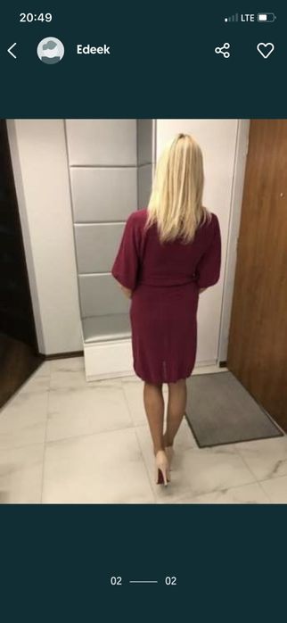 Sliczna ażurowa sukienka Takko Fashion
