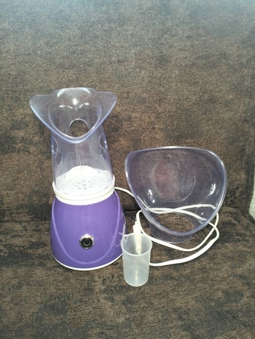 Парова сауна для обличчя, інгалятор 2 в 1 Professional Facial Steamer