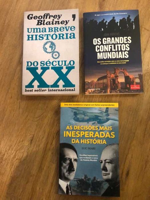 Livros de História universal - NOVOS