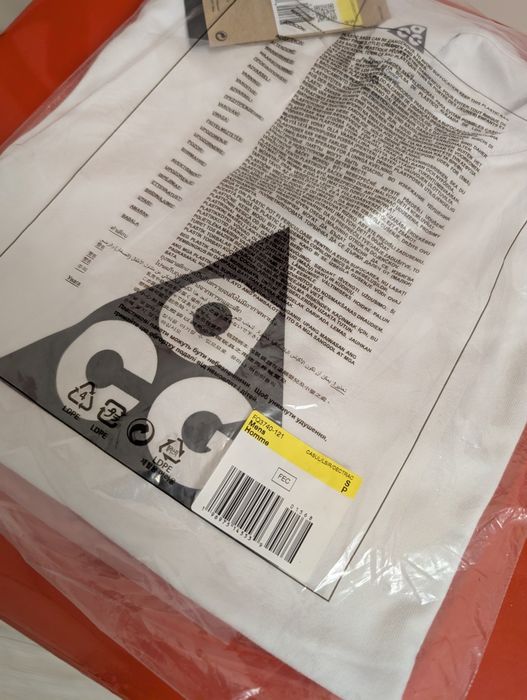 Оригінальна футболка чоловіча Nike Acg Tee Summit White FQ3740-121