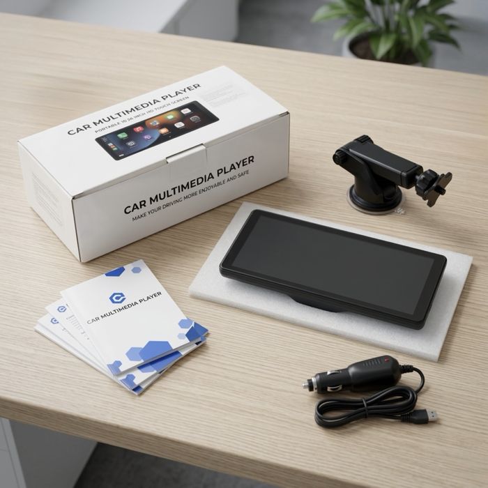 Monitor Android Auto/Apple CarPlay - 10 polegadas