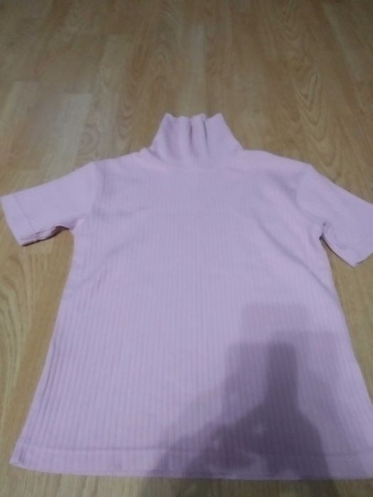 różowy golf/krótki rękaw 38/40