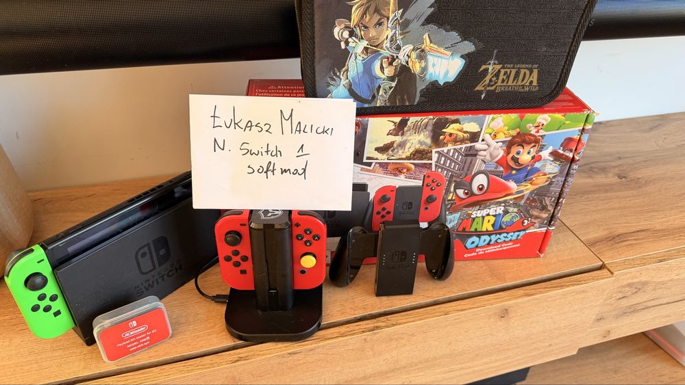 Nintendo Switch - softmod - przerobka