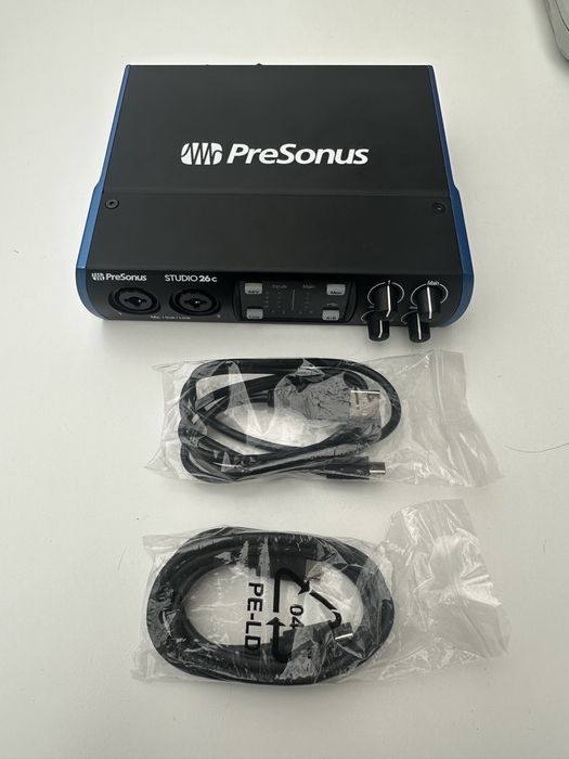Звукова карта аудіоінтерфейс студійна PRESONUS Studio 26c