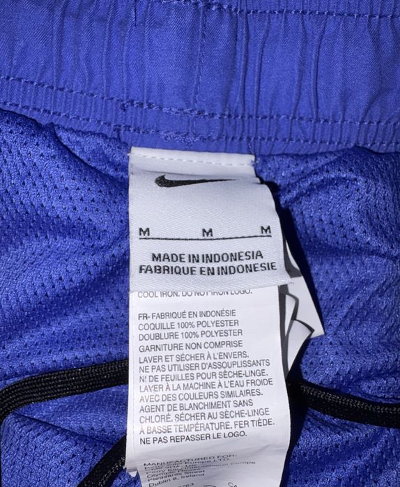 Spodenki kapielowe Nike niebieskie
