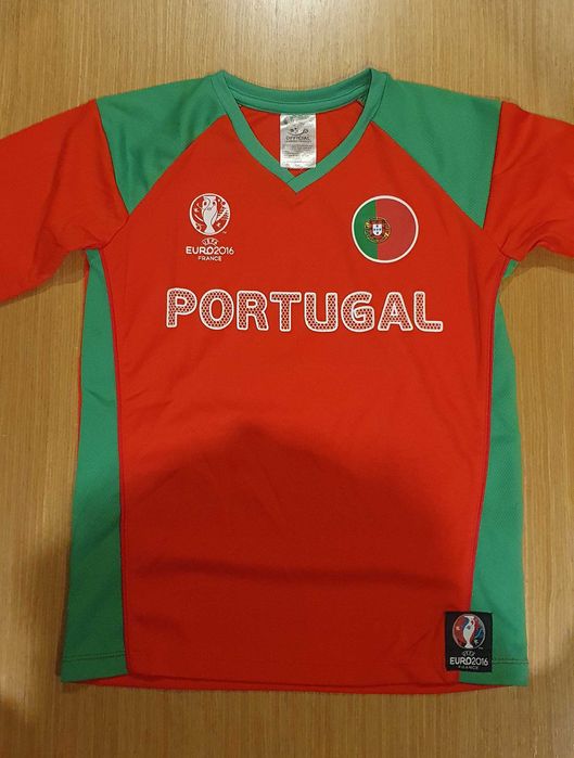 Camisola Oficial Criança Portugal Euro 2016 9/10Y