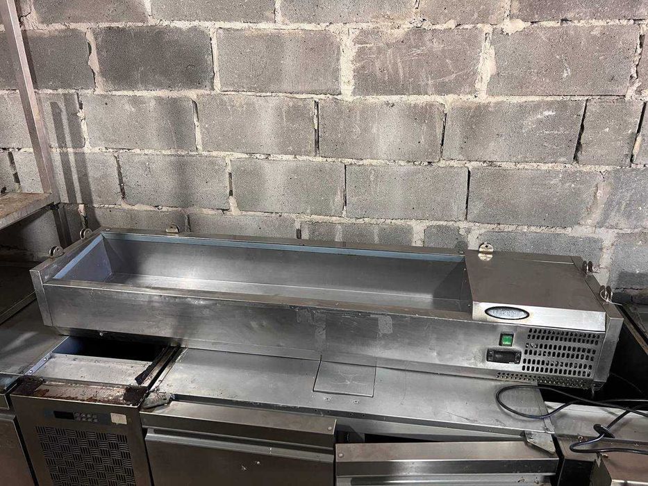 Холодильник Tefcold для топінгу вітрина для піци холодильна вітрина