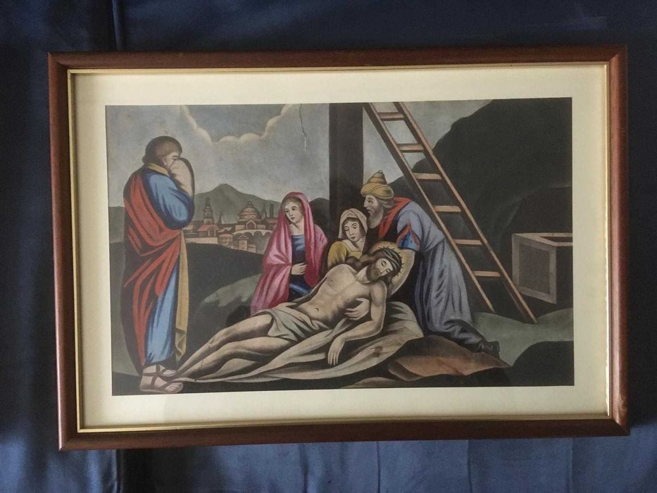 Stations of the Cross Paintings (Stations V, VII, VIII, and XIII)64552860898435123