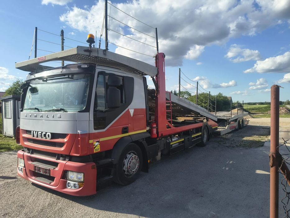 Iveco STRALIS  Zestaw do transportu IVECO STRALIS+Przyczepa LOHR (Multilohr)  40650zł