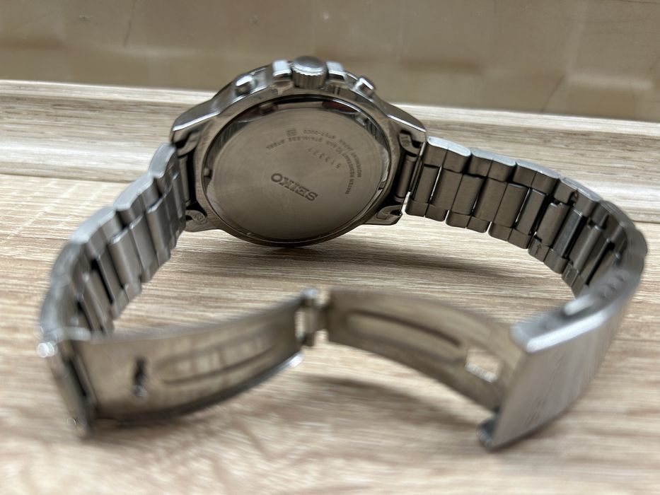 Zegarek Seiko Chronograph 100m 4T57-00C0 męski