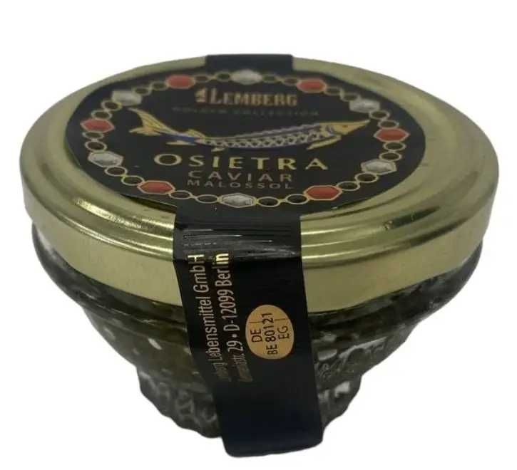 Ікра чорна осетрова, Лемберг, 50 грам