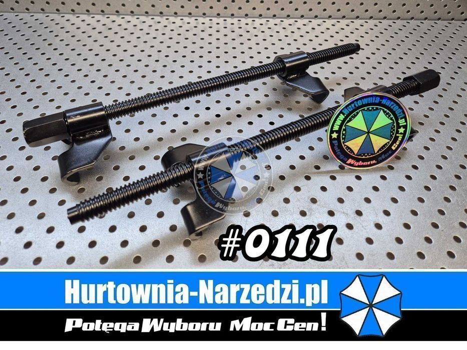 Ściągacze do sprężyn 380mm zestaw 2 szt Ściągacz spreżyn amortyzatora
