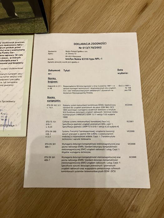 zloty numer w polaczeniu z biznesem 6310i NOKIA