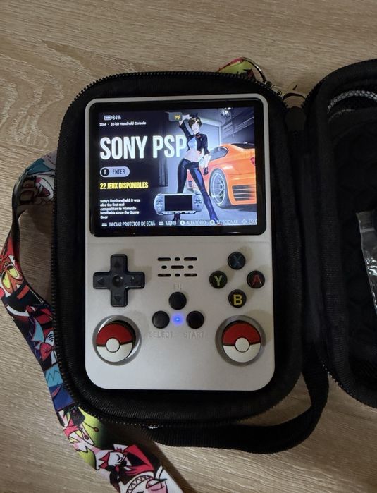 Console Portátil – Milhares de Jogos +kit Acessórios