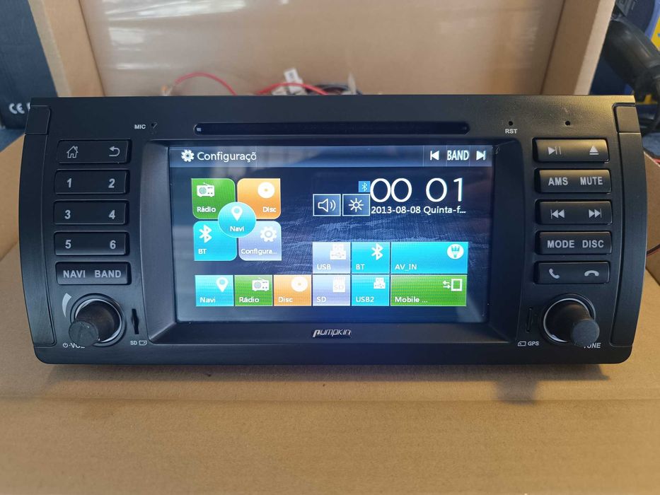 Auto radio para BMW Pumpkin