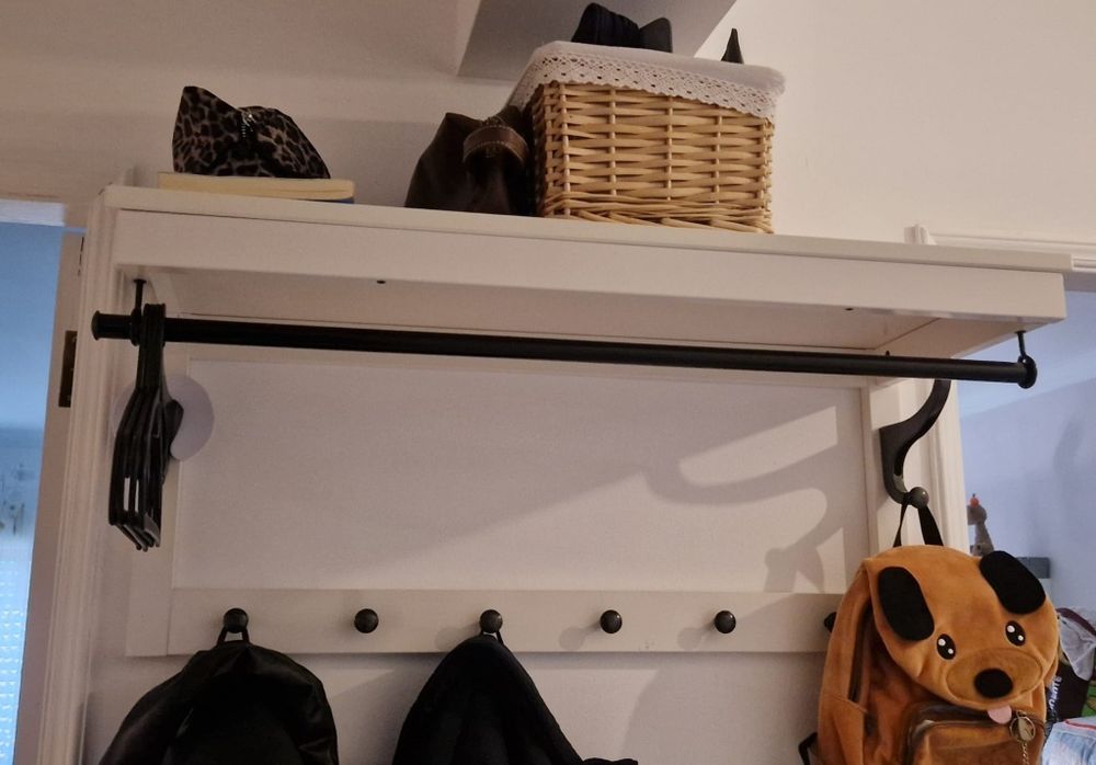 Cabide parede Hemnes Ikea