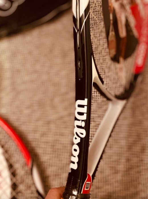 Raquetes wilson tenis L3 six one comp 100 4 3/8