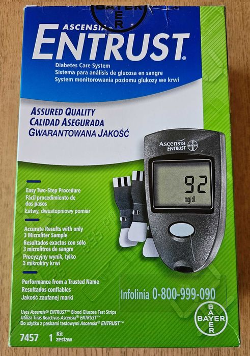 Glukometr Ascensia Entrust