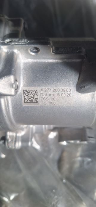 Nowa Oryginalna Pompa Wody Mercedes-Benz OE A2742000900 | Klasa C E GLC M274