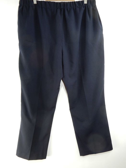 Spodnie eleganckie biurowe praca kant granatowe Bonmarche 46 48 3XL 4XL