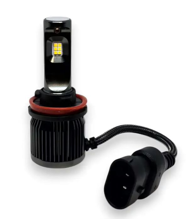 Двухцветные лампы H7 в ПТФ H11 Hb4 белый + желтый Led 3000К и 5000К