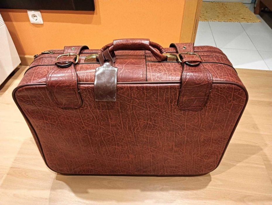 Mala de viagem vintage da marca Llama