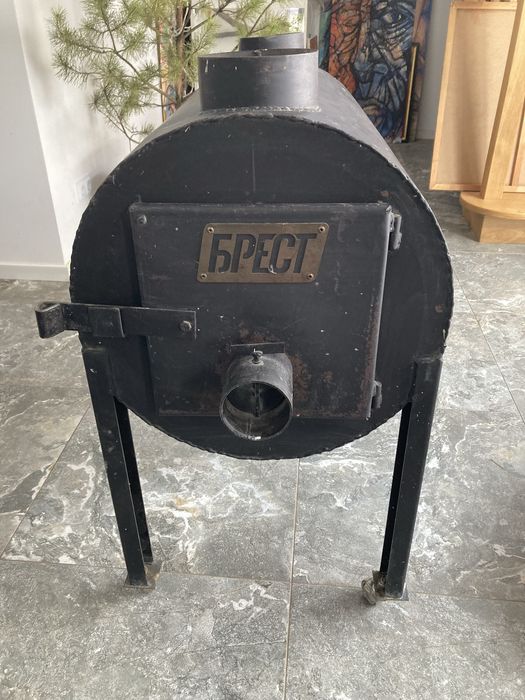 Піч-булерʼян «Брест» 350 ПЛЮС з вентилятором (150 м2)