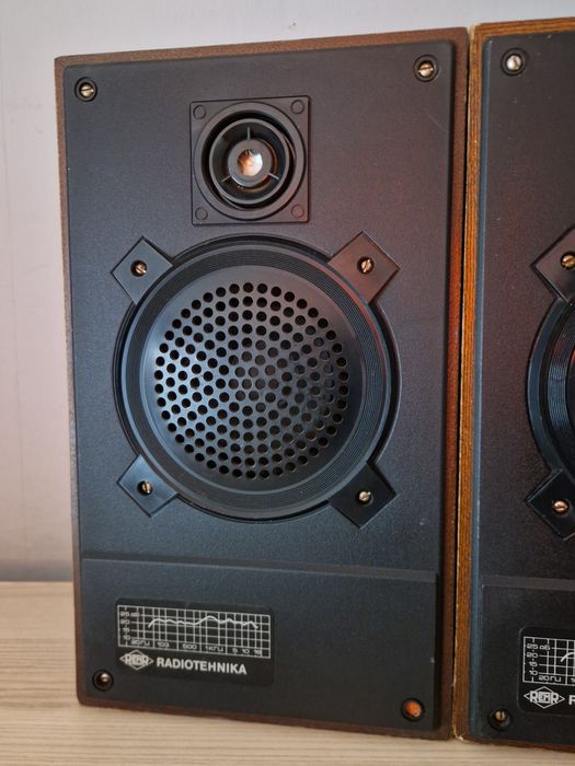 Kolumny półkowe do gramofonu - Radiotehnika S20A (tonsil)