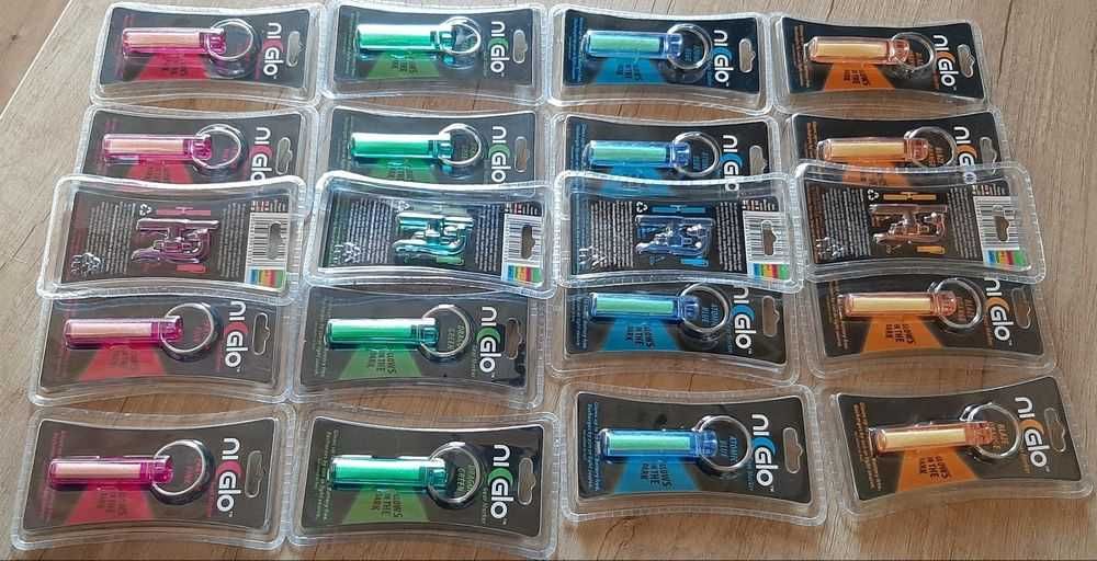 СВЕТОВОЙ БРЕЛОК Ni-Glo(фонарик,поплавок,пигмент,катафот,индикатор,маяк