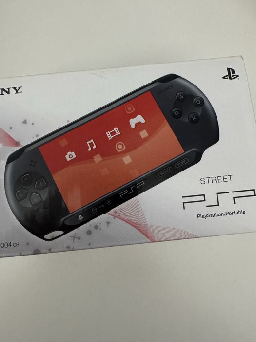 Sony PSP Street E1004 Czarna + Ładowarka Sprawna Playstation Portable