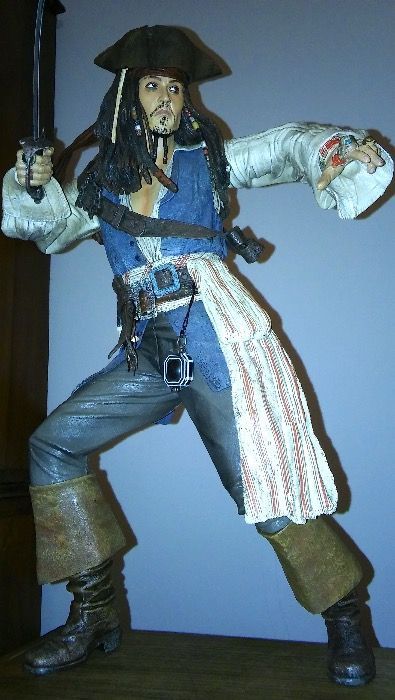 Jack Sparrow / Johnny Depp - Pirata das Caraíbas III NECA 2007