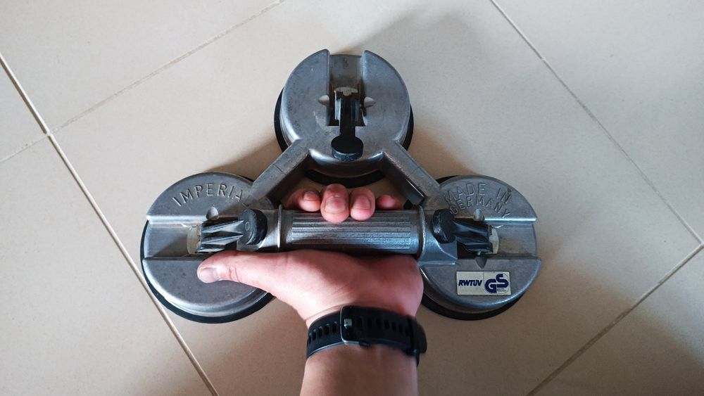 Przyssawka do szyb potrójna solidna