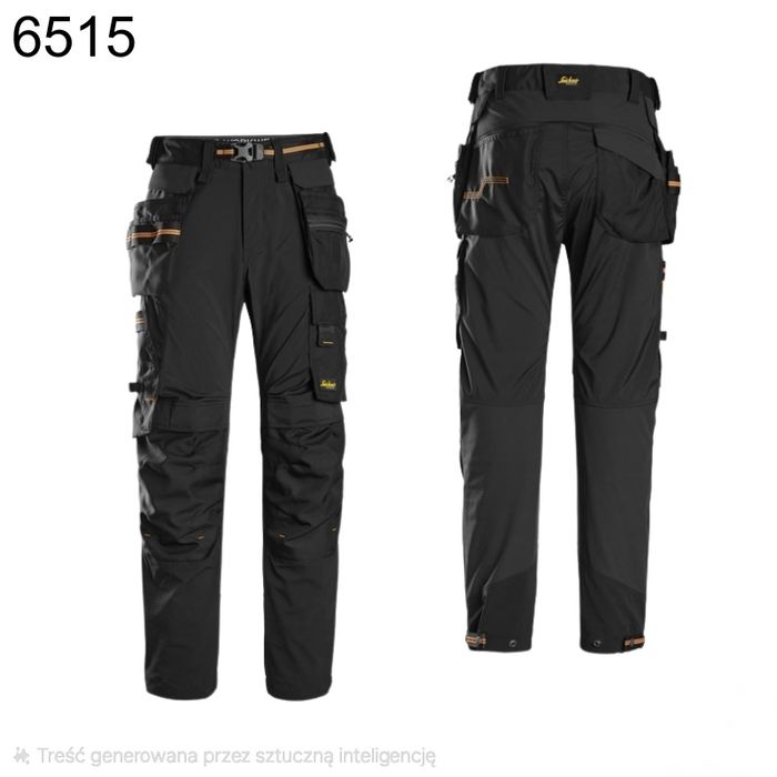 Spodnie robocze Snickers 6515 r.104(52 short) GORE Windstopper