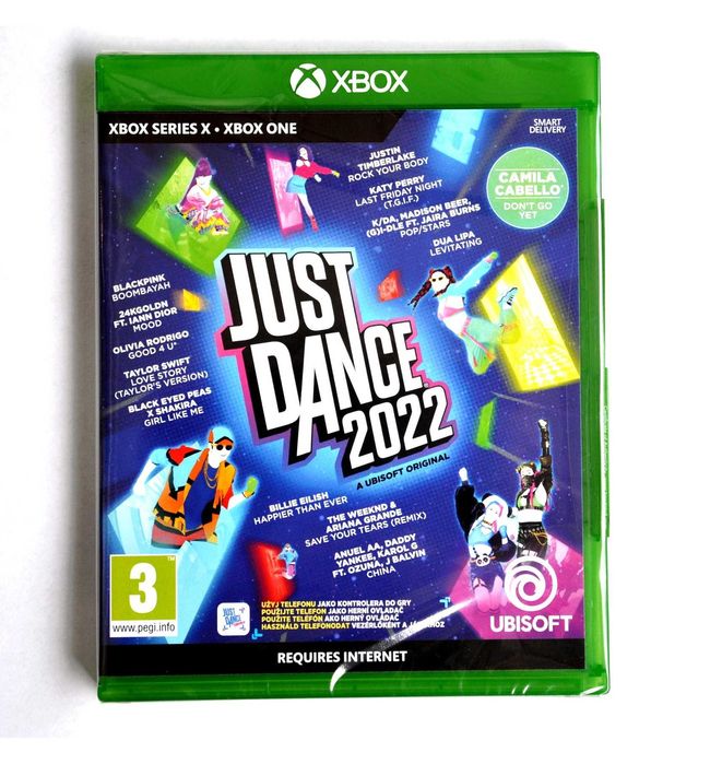 JUST DANCE 2022 XBOX ONE Gra DVD TANIEC MUZYKA Zabaw n