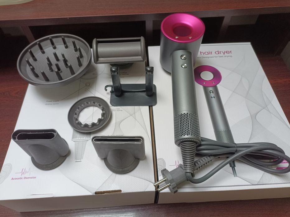 Фен сушарка для волосся Leafless V2 потужніший за Dyson