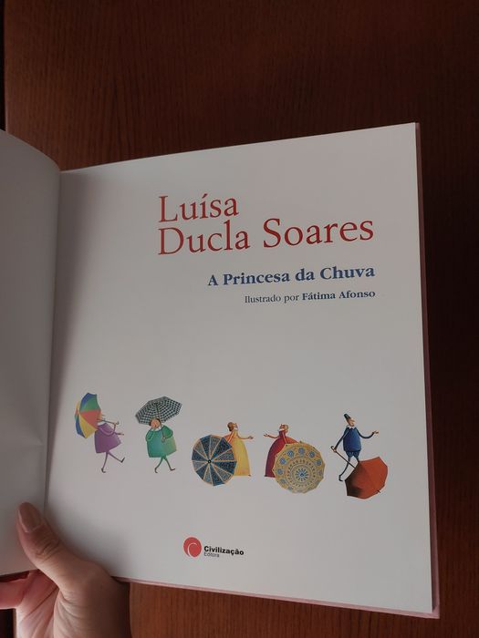 Livro A Princesa da Chuva