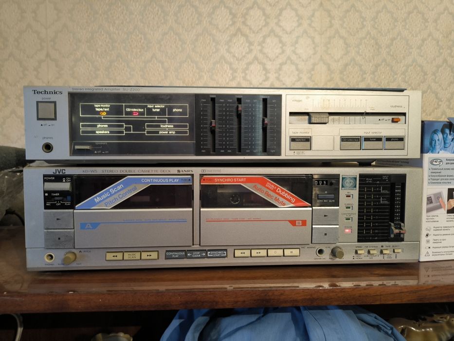 Кассетная дека JVC kd w5